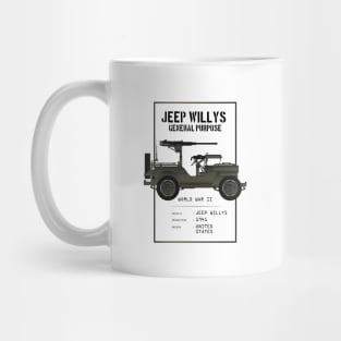 1941 The Willys MB General Purpose Mug